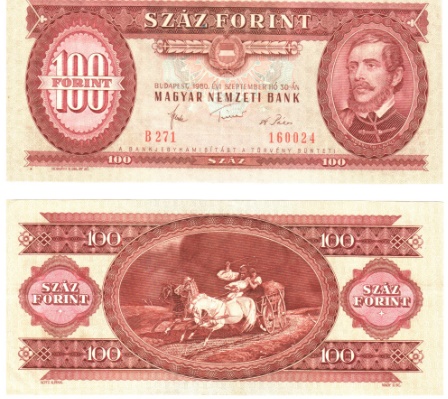 100 forintos bankjegy 100 forintos bankjegy